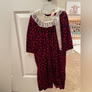 Vintage toddler girl jumpsuit